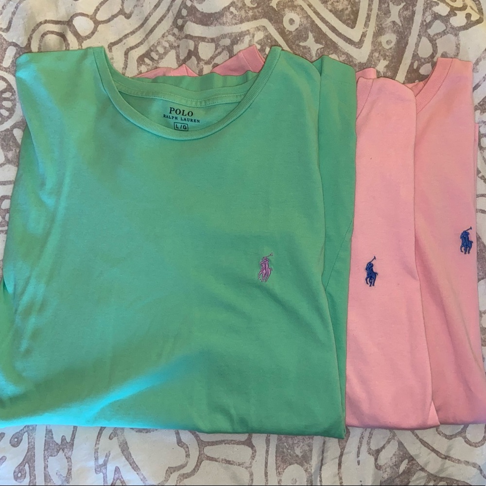 Three pack Polo Ralph Lauren t shirts